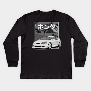 Honda Integra dc5/Acura RSX 2001-2006 Kids Long Sleeve T-Shirt